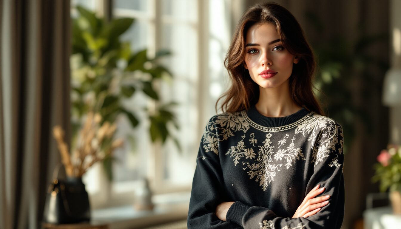 sweat broderie personnalisée