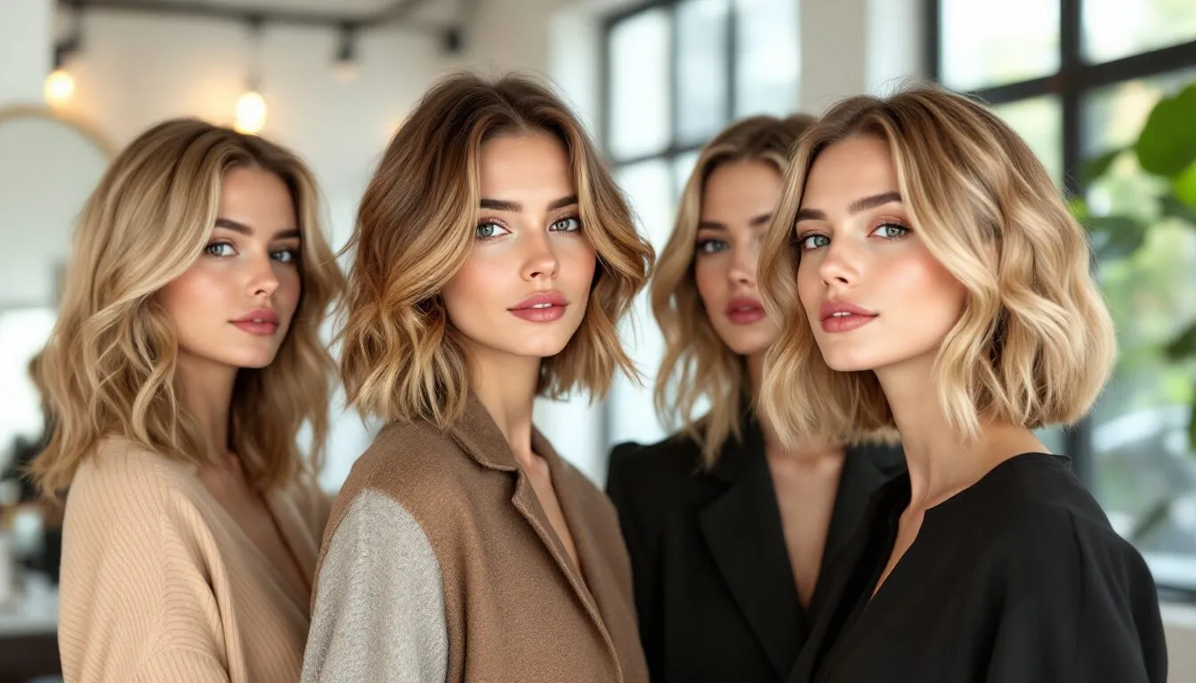 coupe de cheveux mi long dégradé