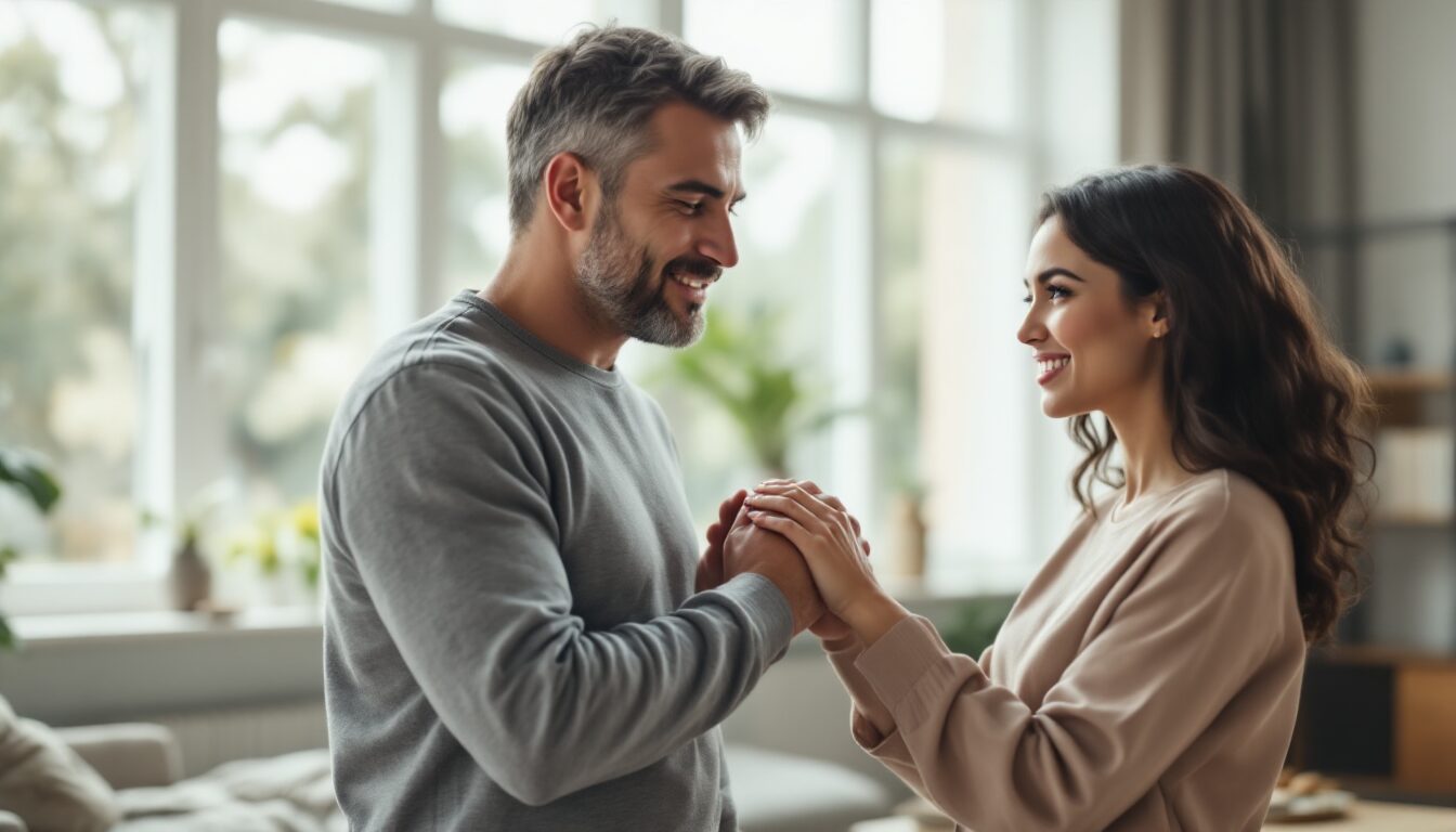 toucher l'épaule d'une femme signification