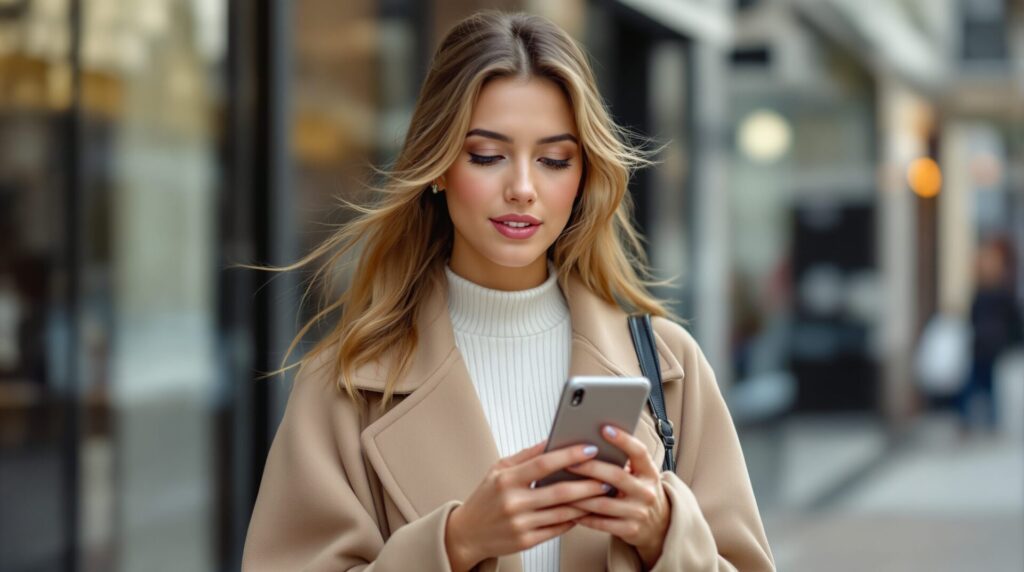 Le smartphone comme accessoire de mode à part entière