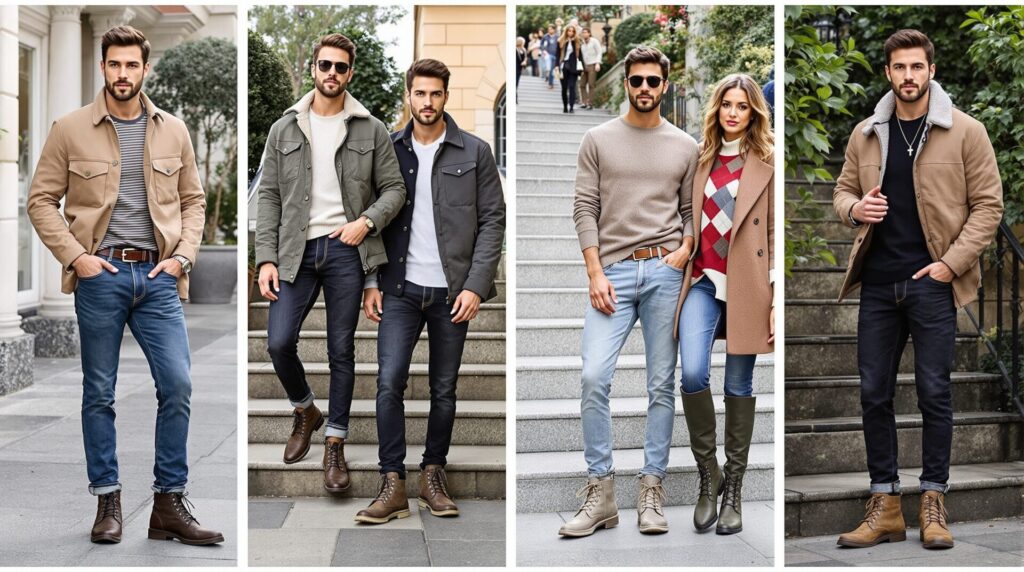 jeans avec bottes