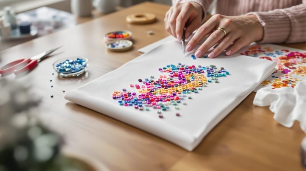 broderie diamant