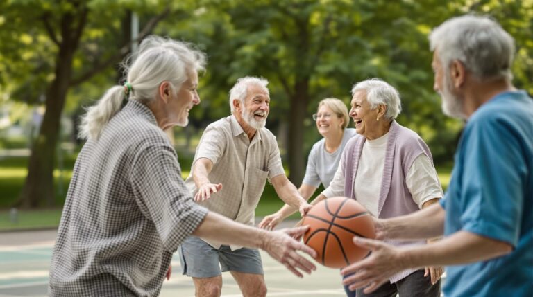 basket pour personne agee
