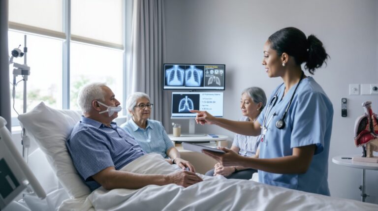 eau dans les poumons espérance de vie