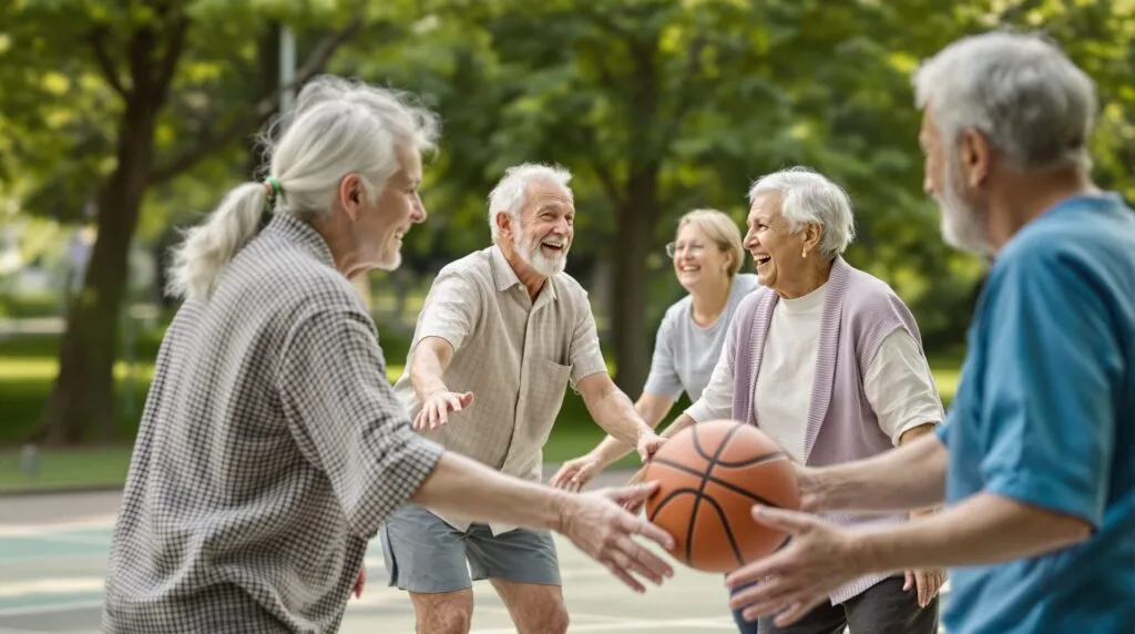 basket pour personne agee