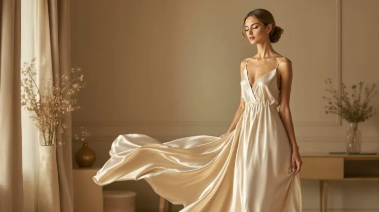 robe en soie femme