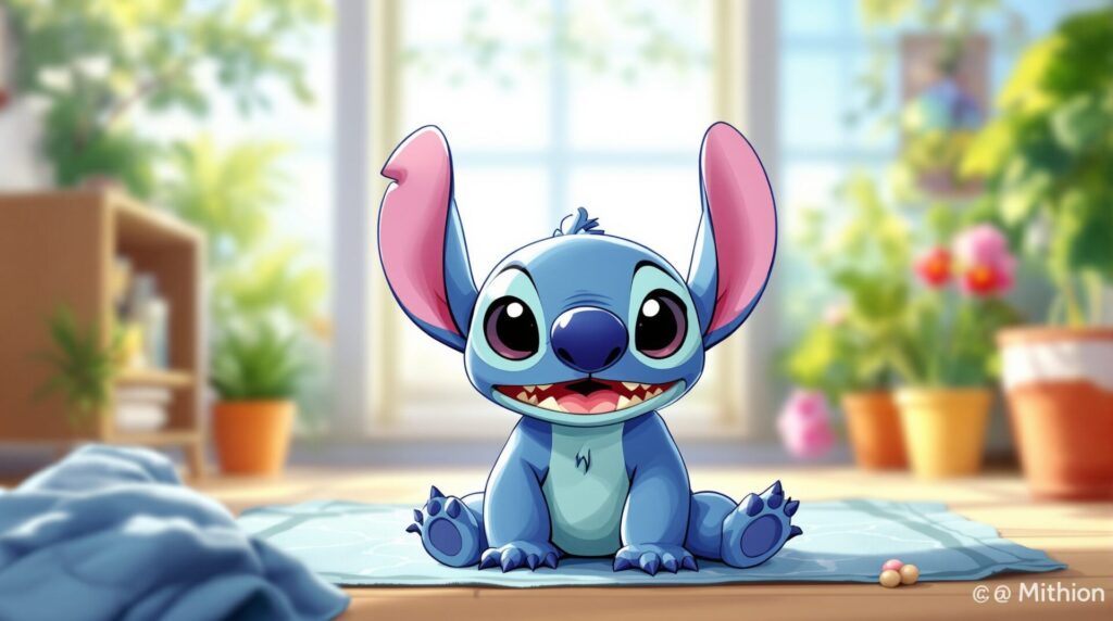 dessin stitch facile