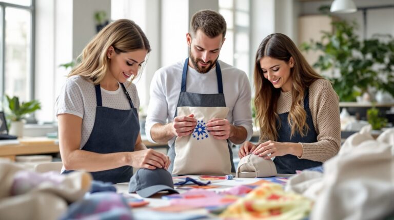 Flocage pour les accessoires de mode