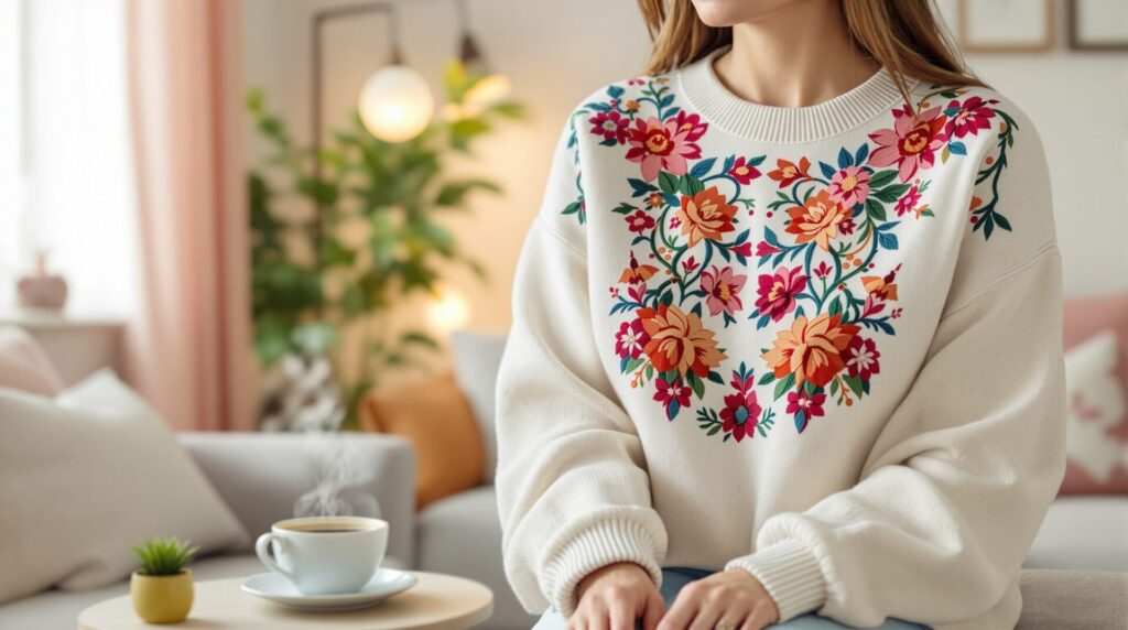 sweat broderie personnalisée