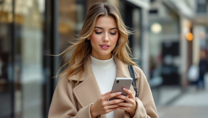 Le smartphone comme accessoire de mode à part entière