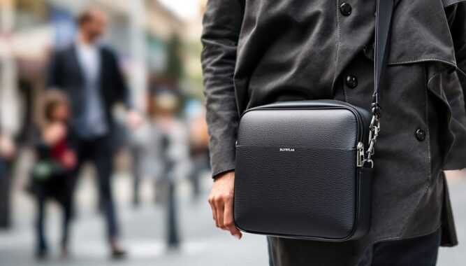 sac bandoulière homme
