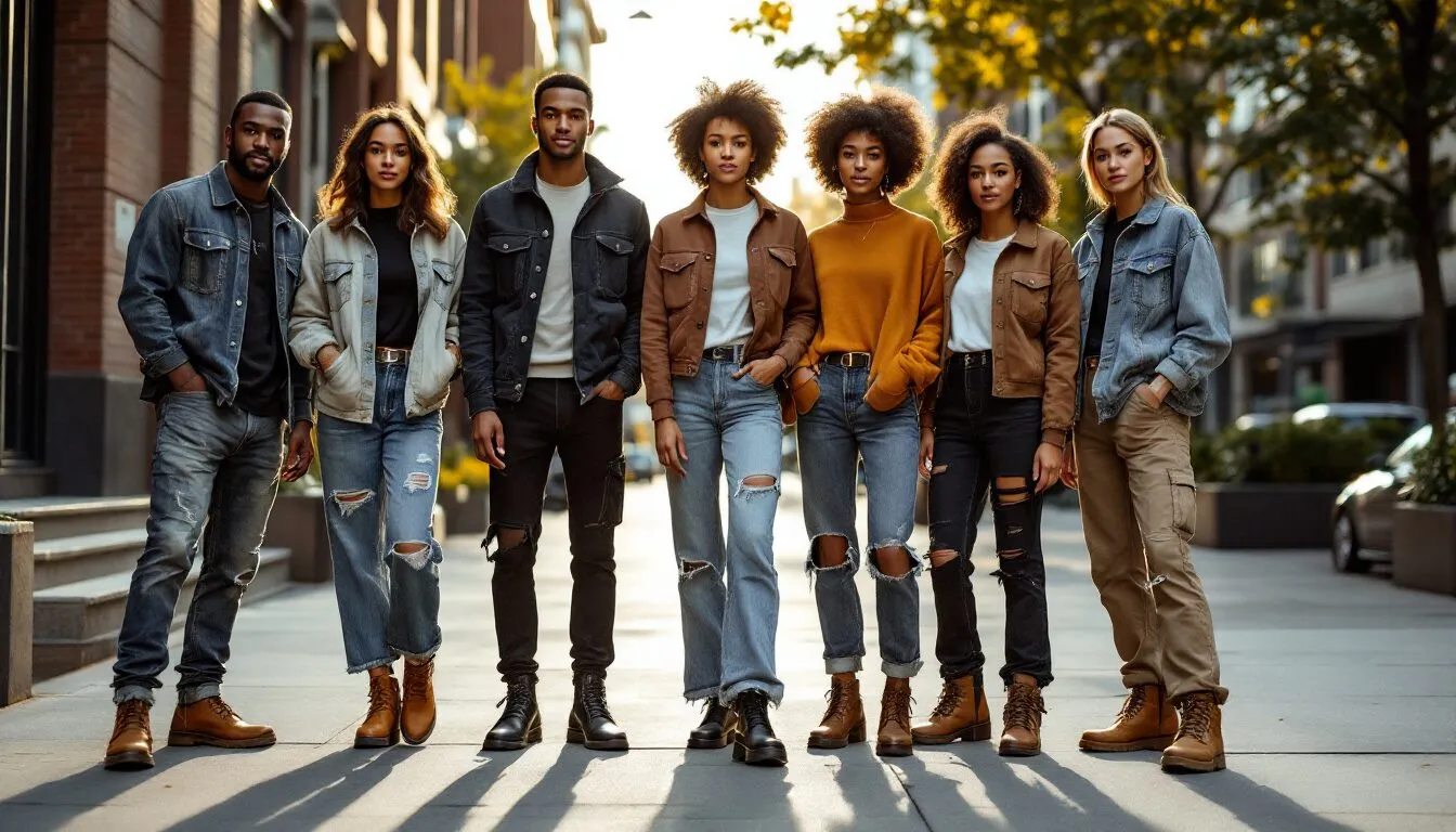 jeans avec bottes