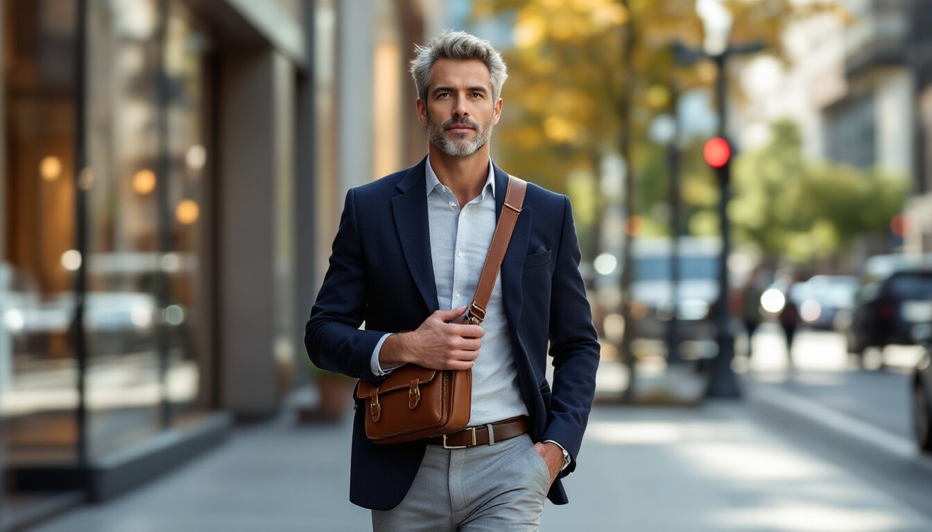 sac bandoulière homme