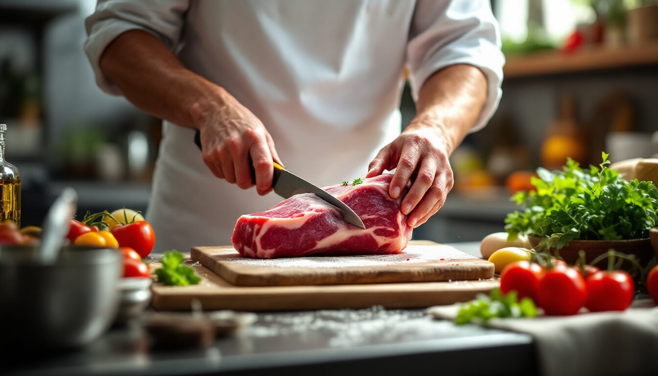 souris d'agneau au four