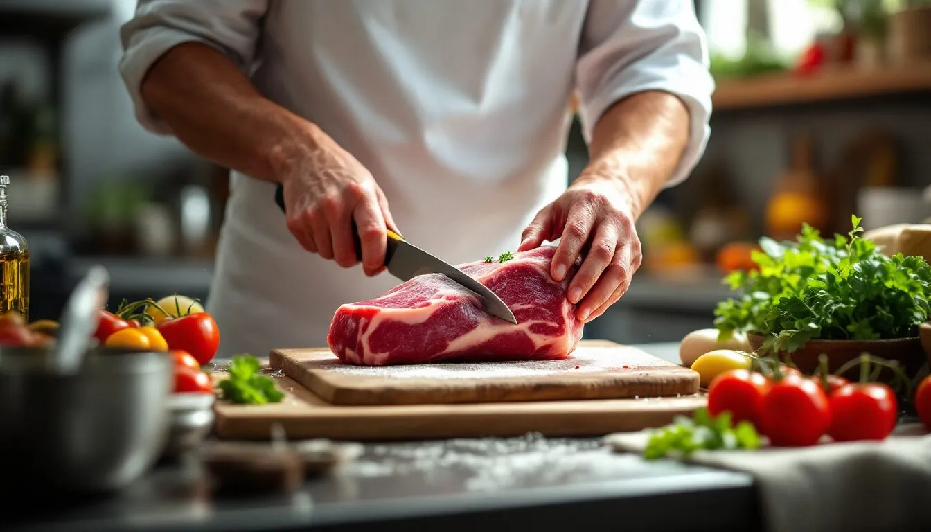 souris d'agneau au four
