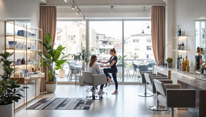salon de beauté