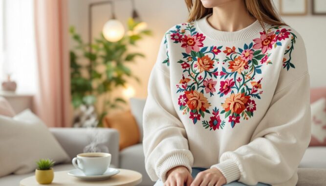 sweat broderie personnalisée