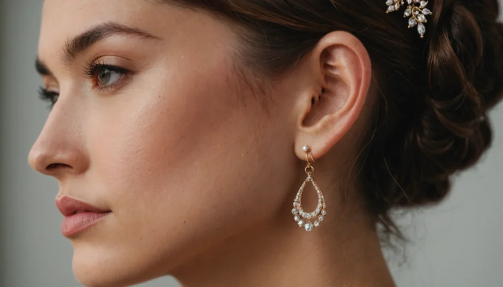 boucle d'oreilles 2eme trou