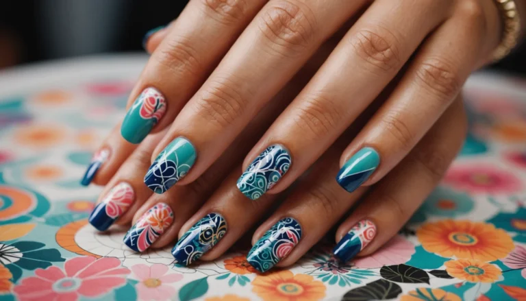 idees nail art
