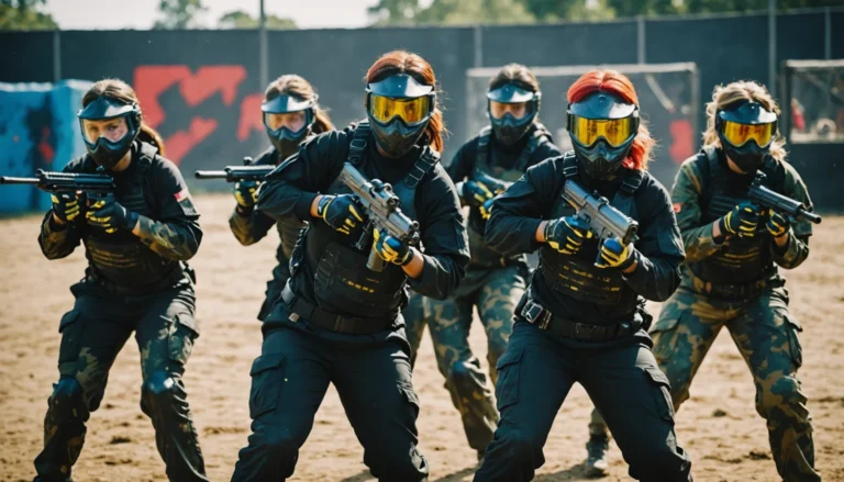 bleus paintball