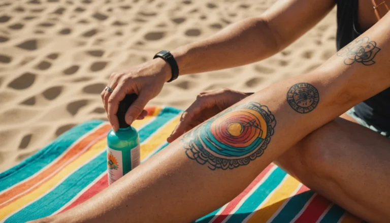 creme solaire pour tatouage