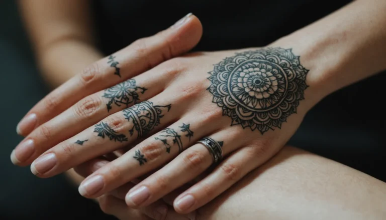 tatouage sur le doigt