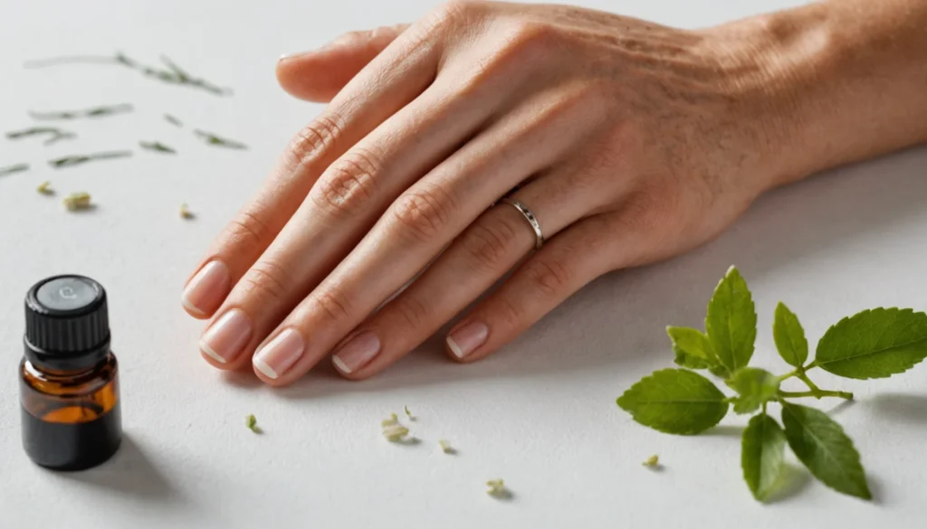 ongles striés
