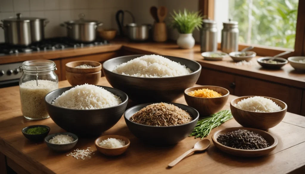 combien de riz par personne
