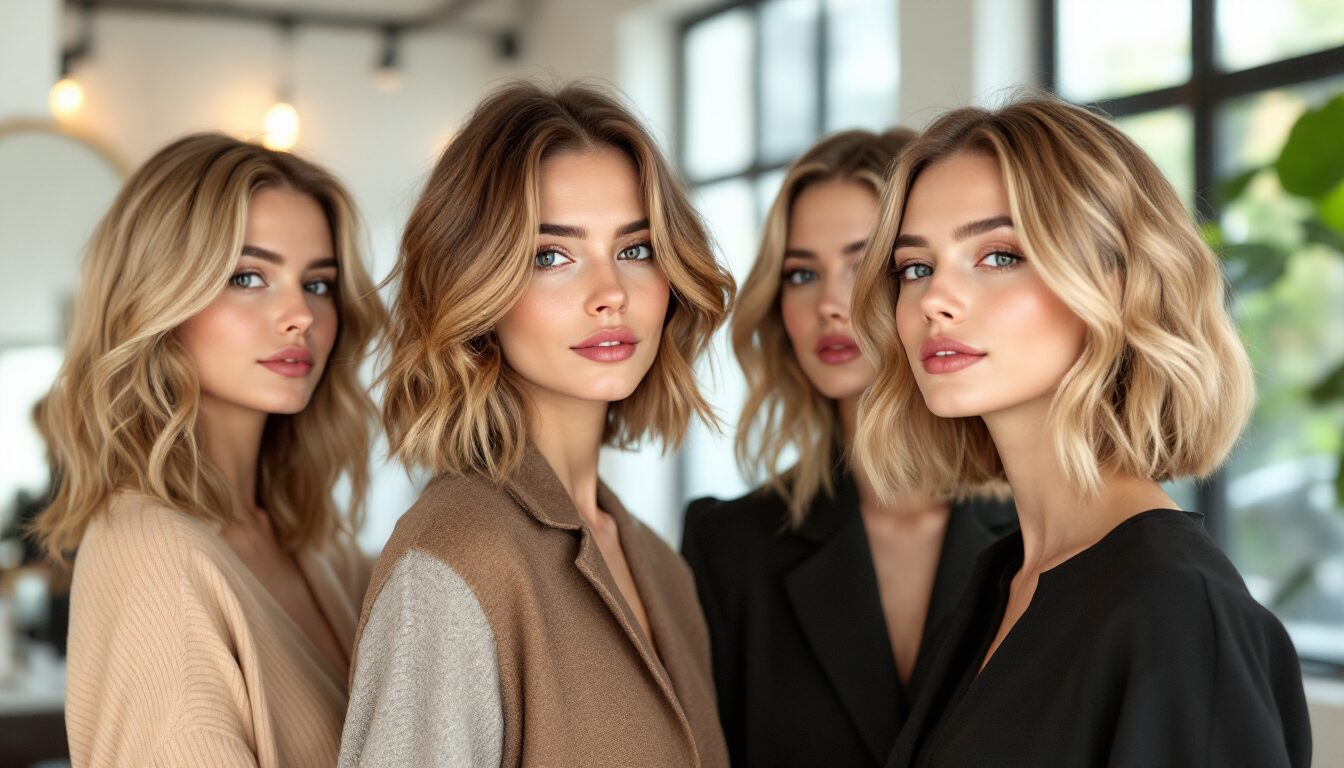 coupe de cheveux mi long dégradé