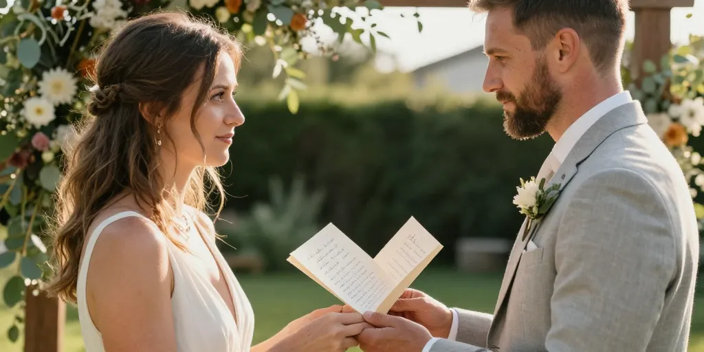 vœux de mariage originaux