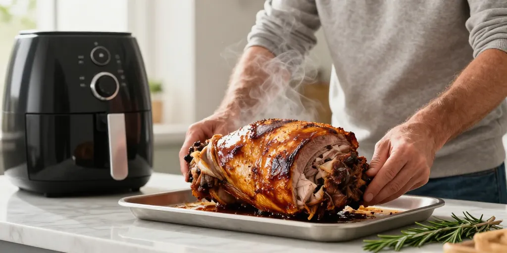 roti de porc air fryer