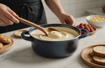peut on recuire une creme patissiere