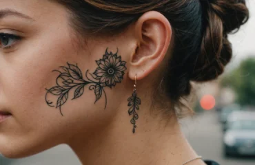tatouage derriere oreille signification